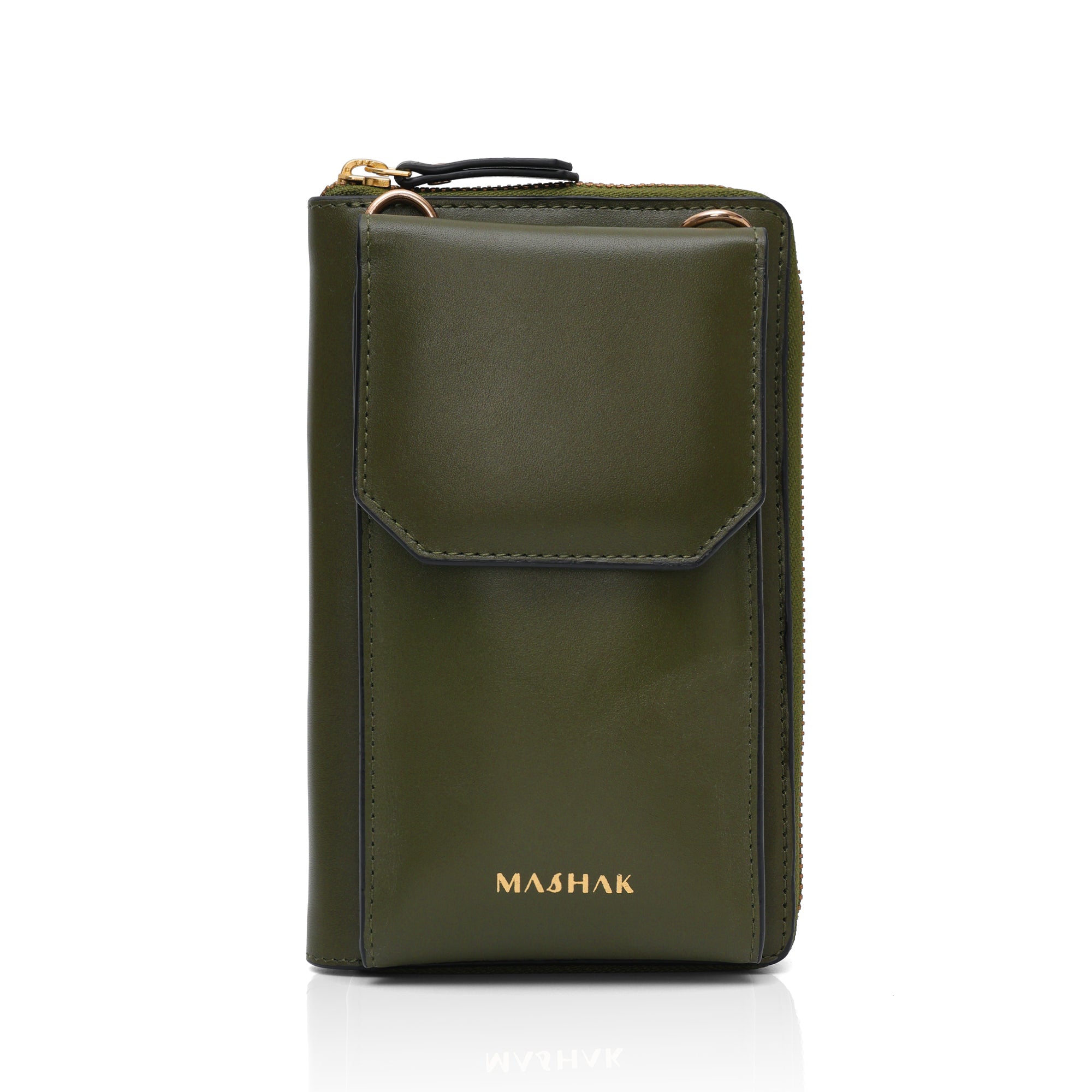 Halo: Mobile Wallet Crossbody Bag (Pistachio Green)