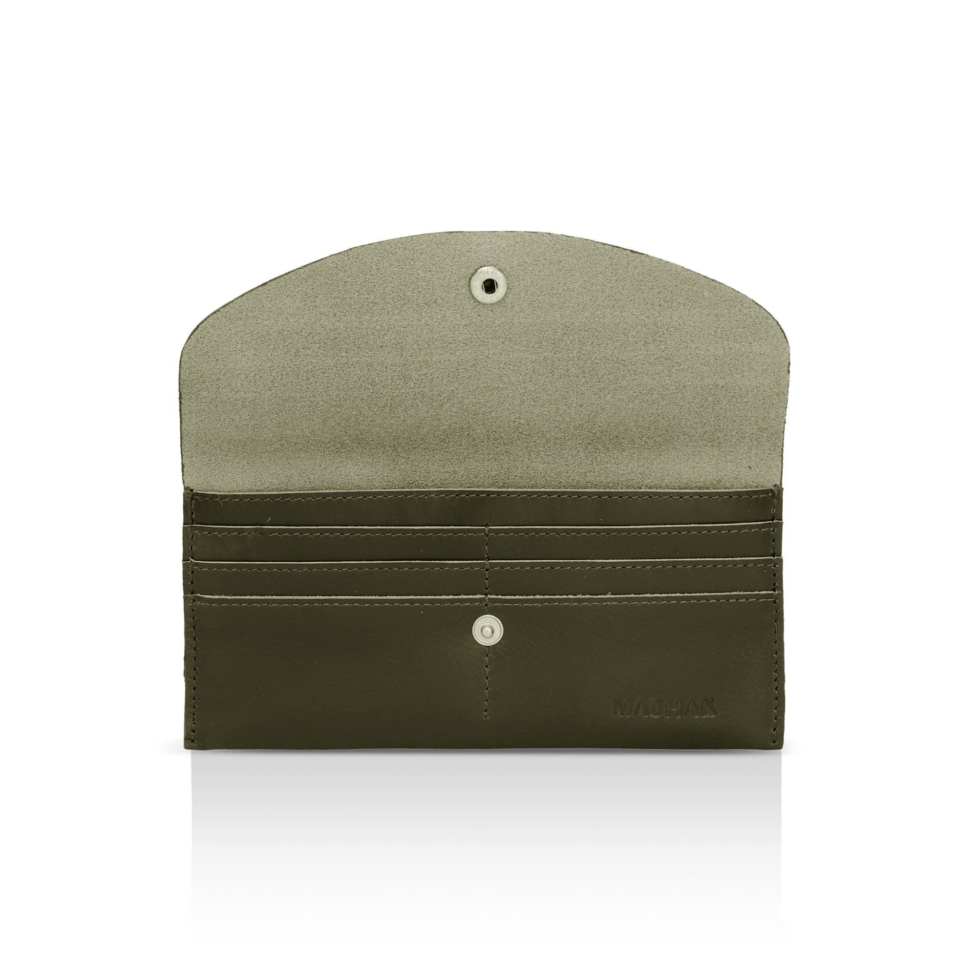 Glassique: Envelope Womens' Wallet (Olive)