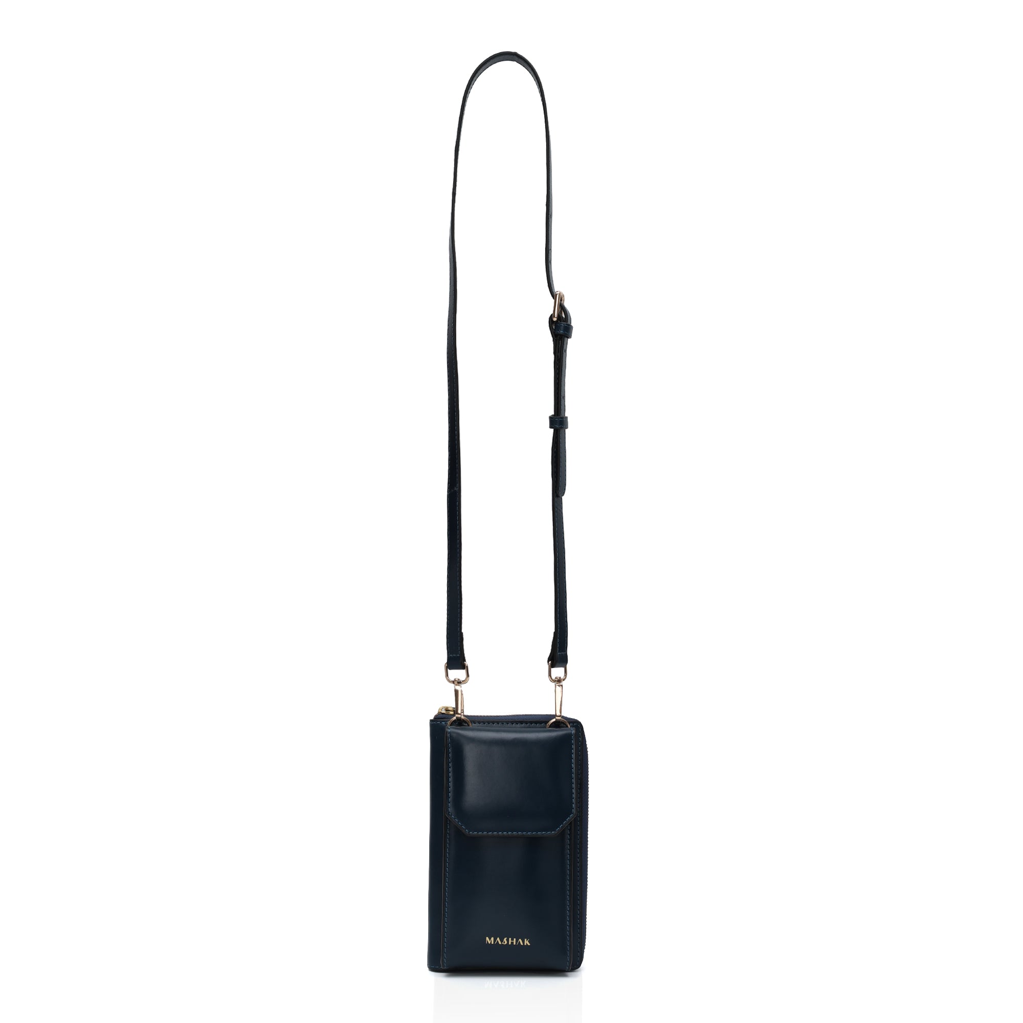 Halo: Mobile Wallet Crossbody Bag (Navy Blue)