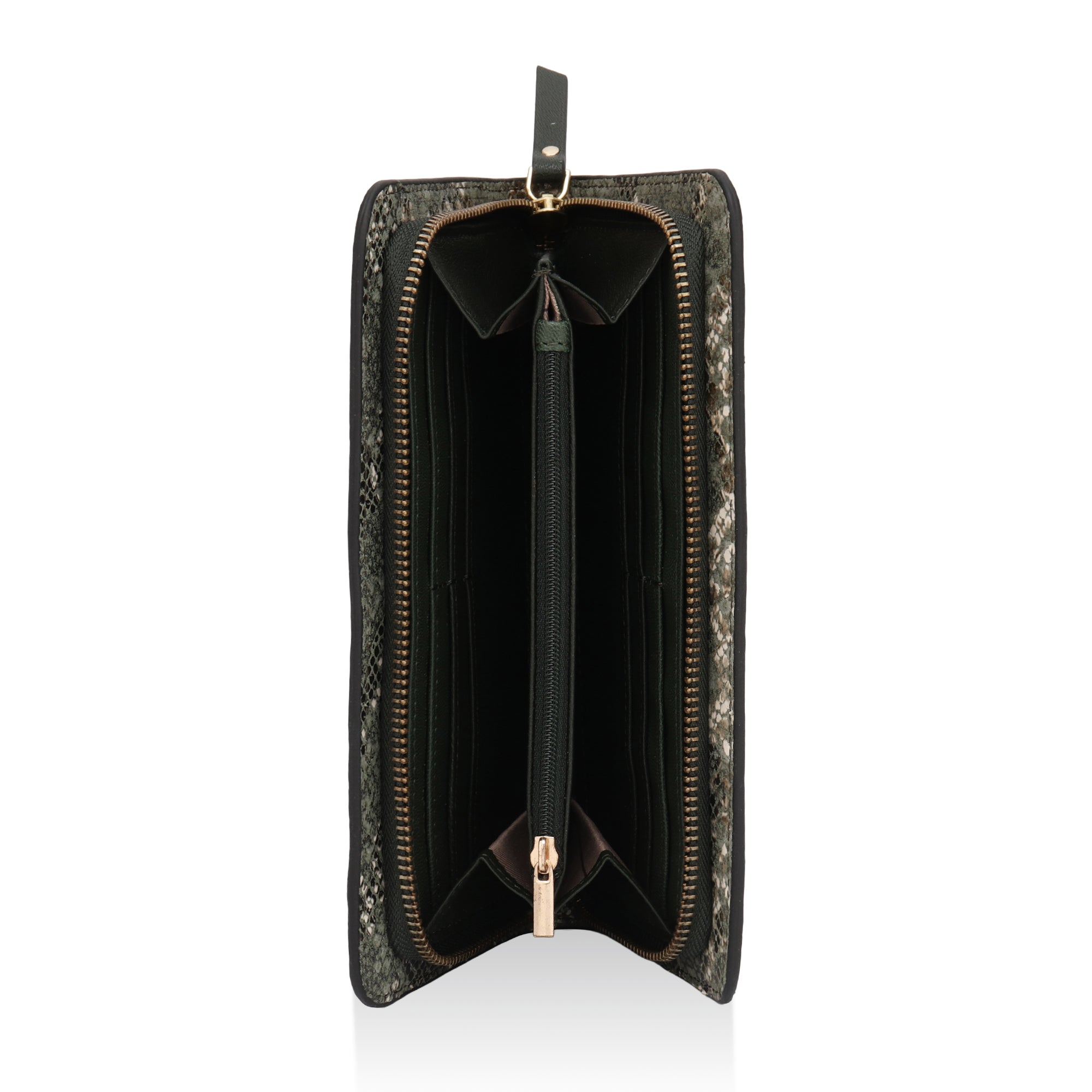 Azurea: Italian Leather Ladies’ Wallet (Green)