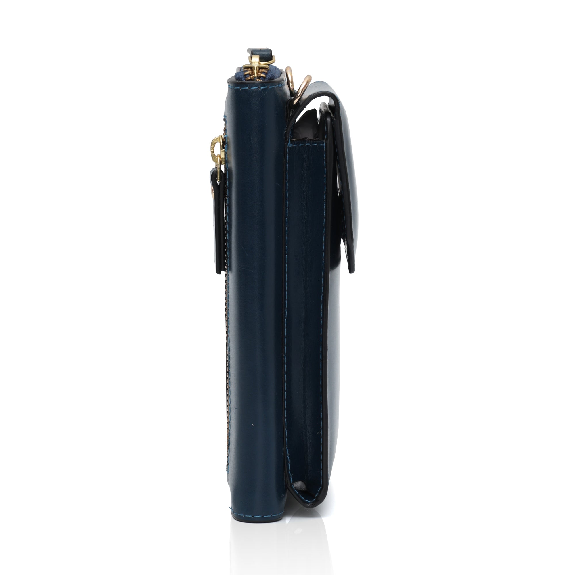 Halo: Mobile Wallet Crossbody Bag (Navy Blue)