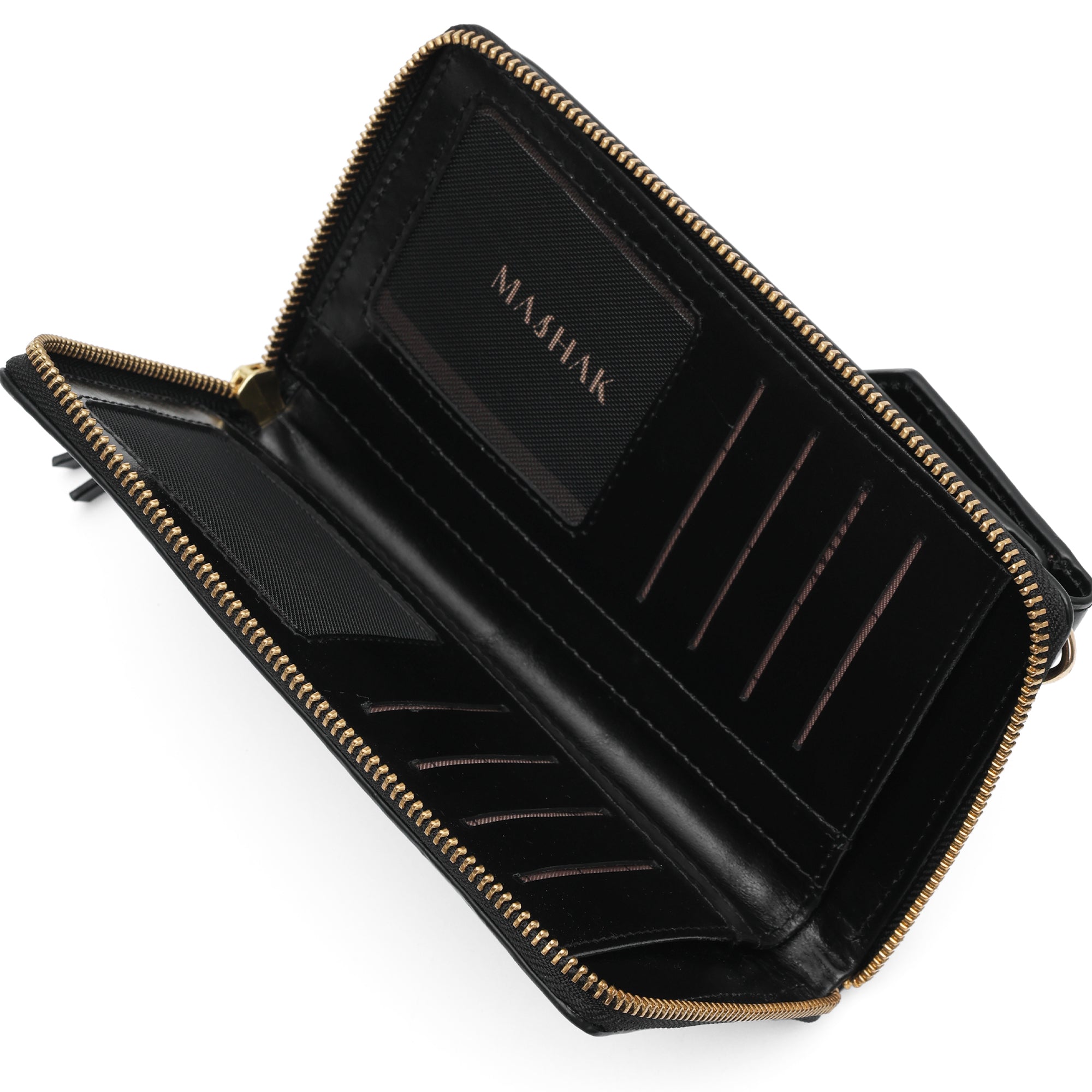 Halo: Mobile Wallet Crossbody Bag (Black)