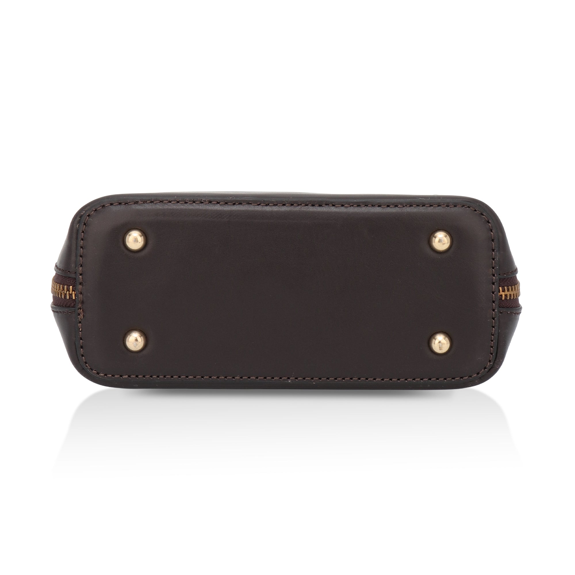 Luxeblend: Full Grain Leather Crossbody Bag (Brown)