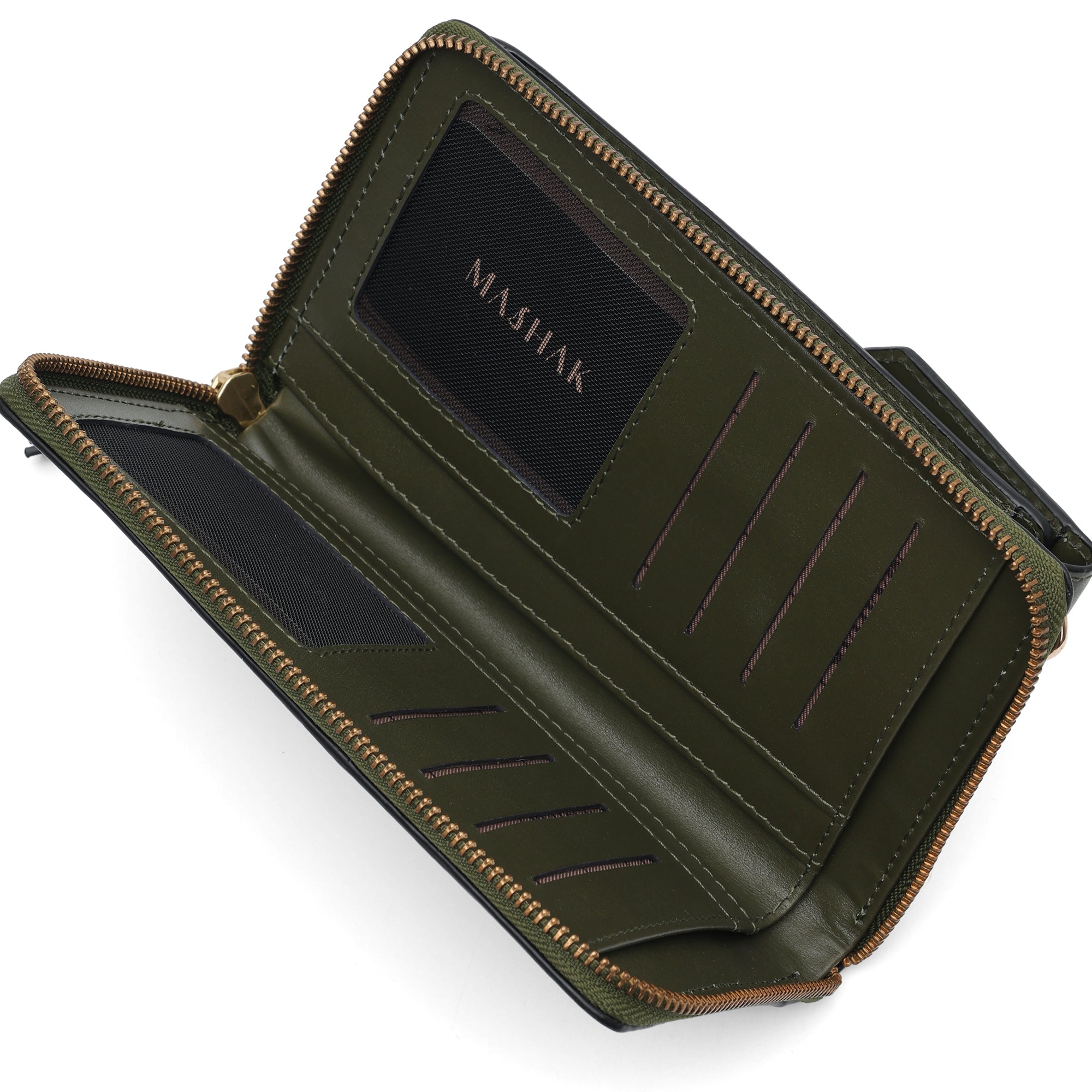 Halo: Mobile Wallet Crossbody Bag (Olive Green)