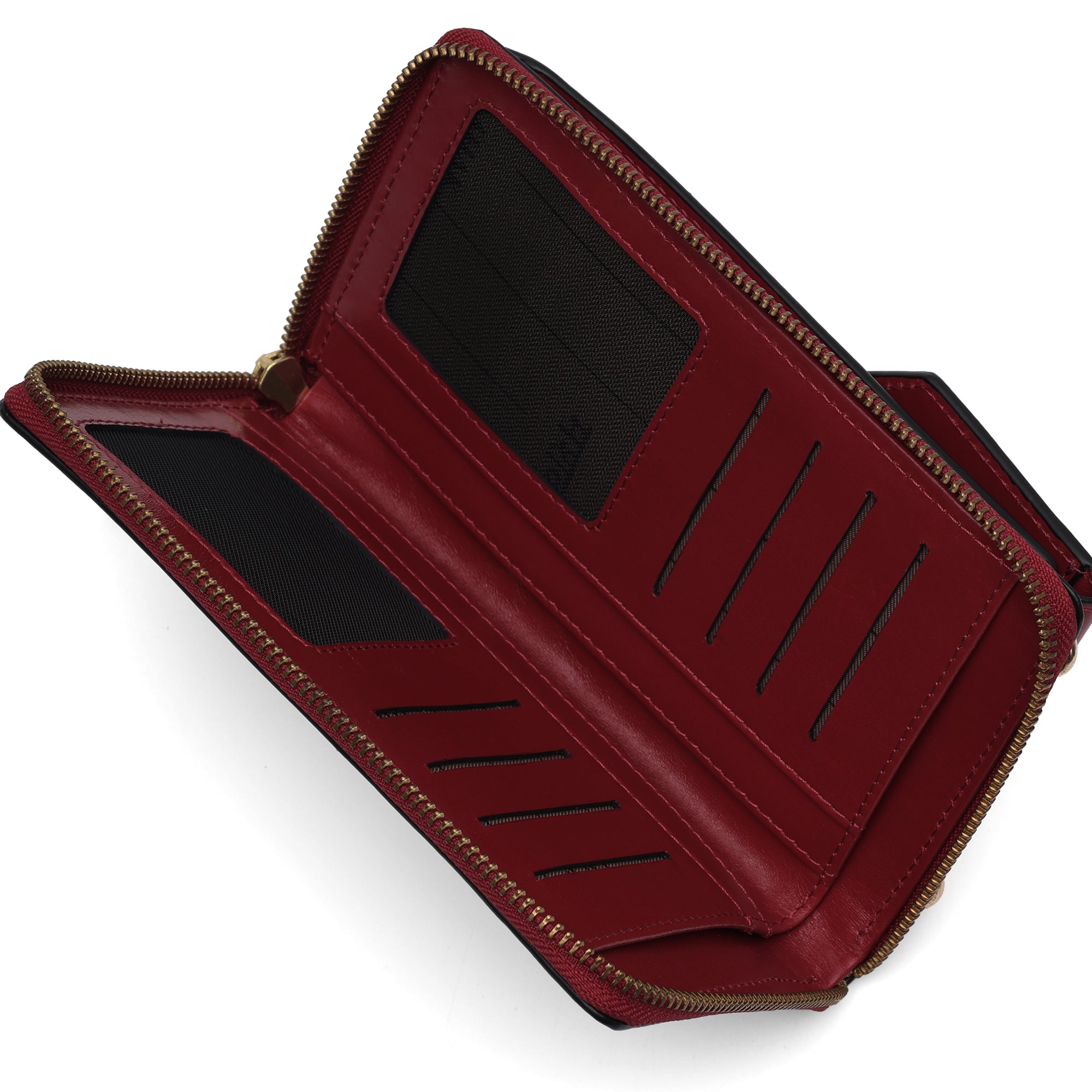 Halo: Mobile Wallet Crossbody Bag (Cherry Red)