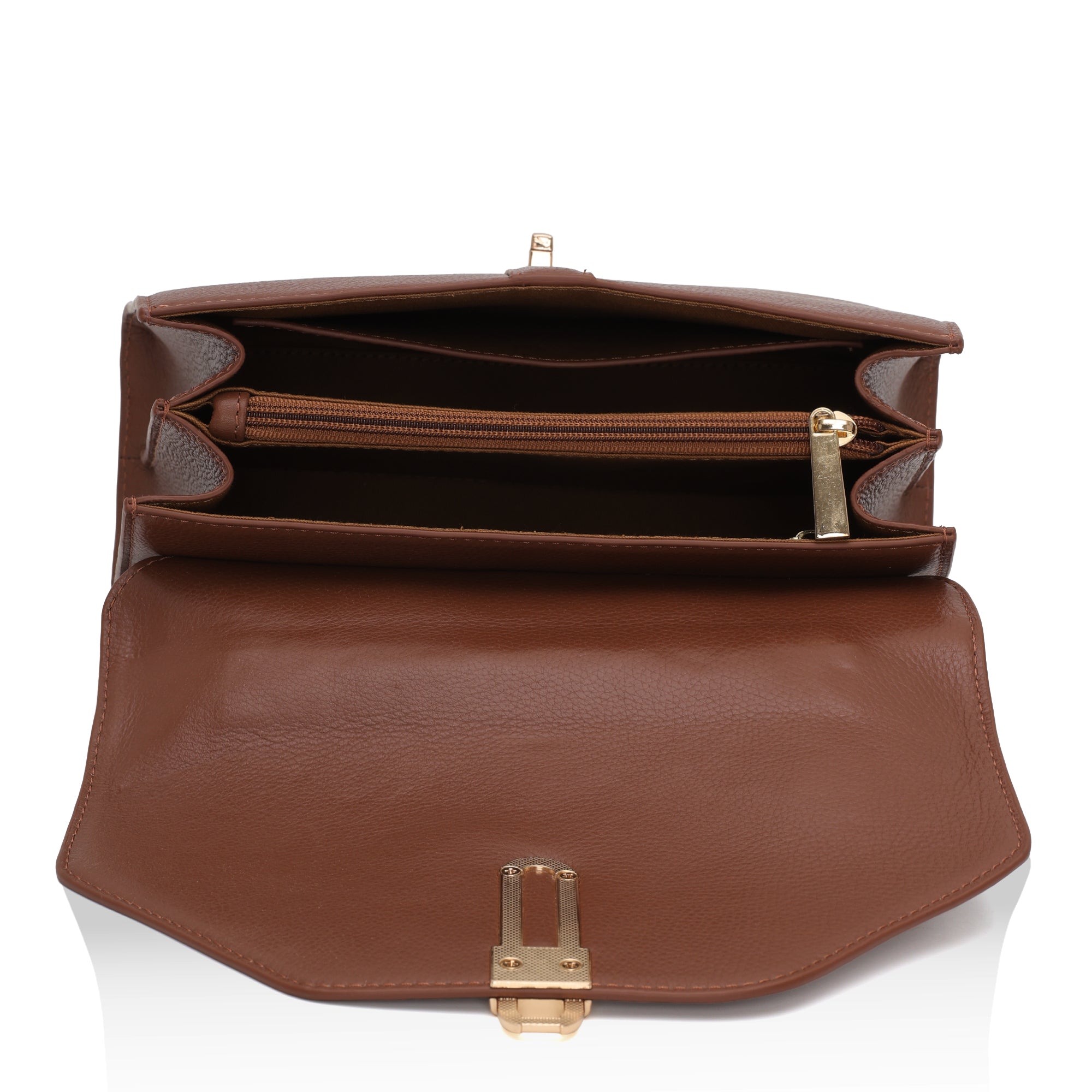 Solis: Full Grain Leather Handbag (Tan)