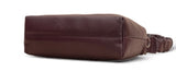 Verve: Napa Leather Crossbody Bag (Wine)