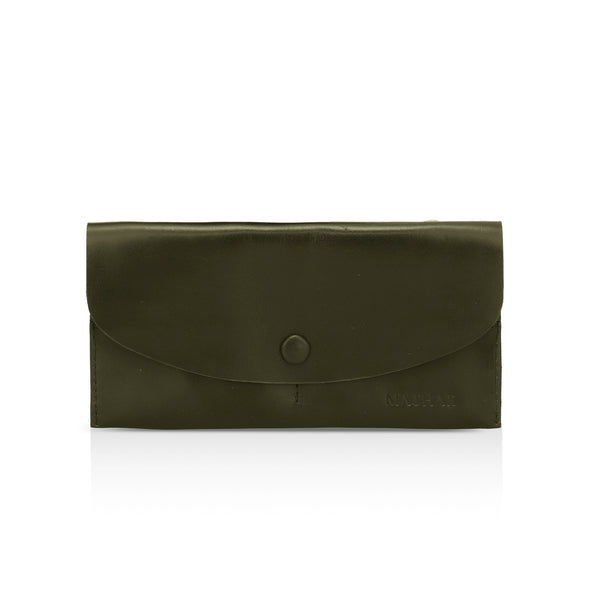 Glassique: Envelope Womens' Wallet (Olive)