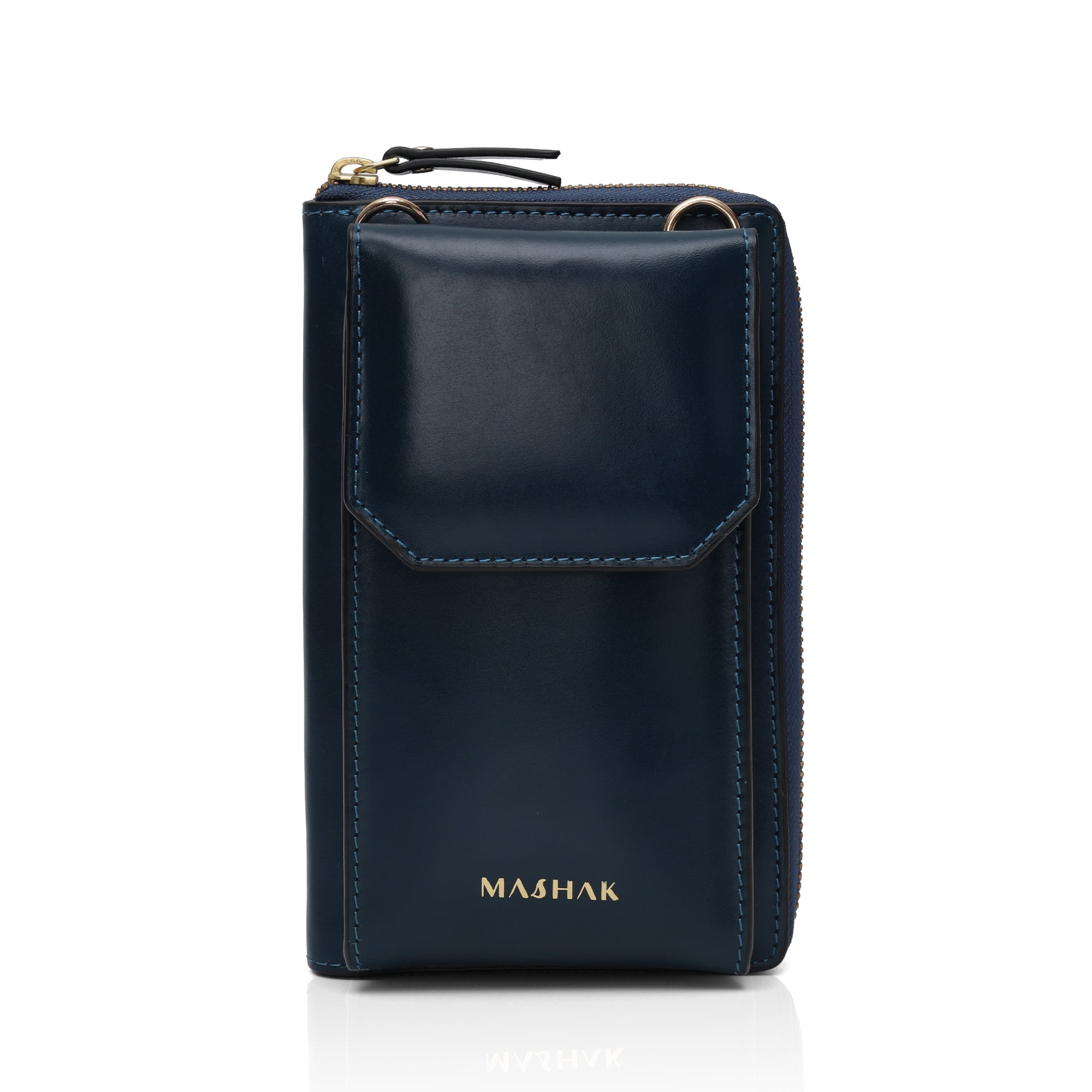 Halo: Mobile Wallet Crossbody Bag (Navy Blue)