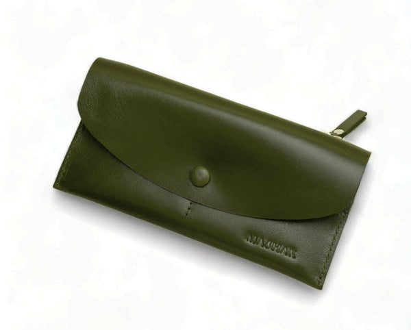 Glassique: Envelope Womens' Wallet (Olive)