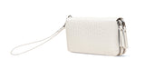 Panache: Double Zip Womens’ Wallets (Cream)