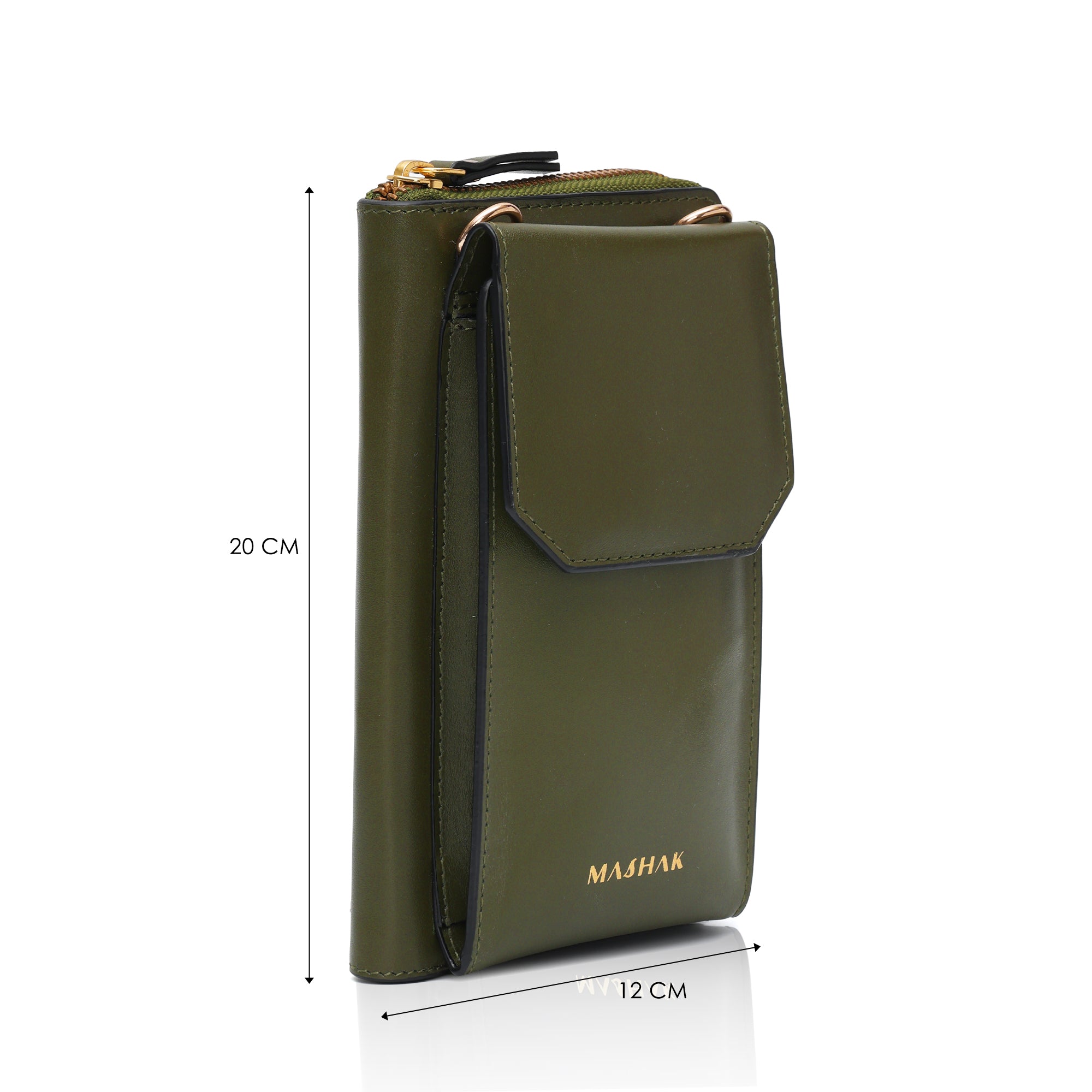 Halo: Mobile Wallet Crossbody Bag (Pistachio Green)