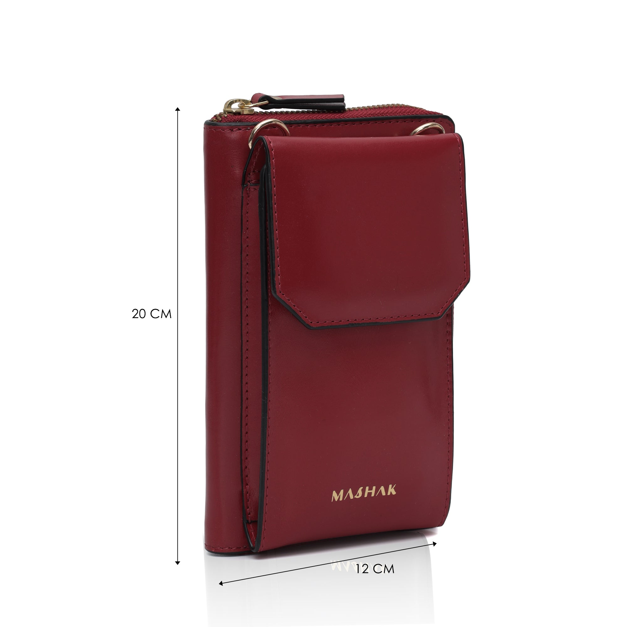 Halo: Mobile Wallet Crossbody Bag (Cherry Red)
