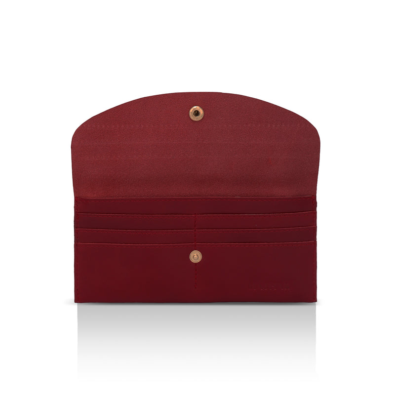 Glassique: Envelope Womens' Wallet (Cherry Red)