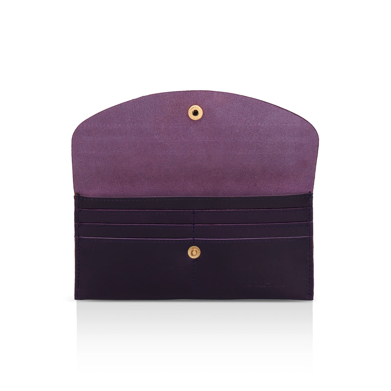 Glassique: Envelope Womens' Wallet (Purple)