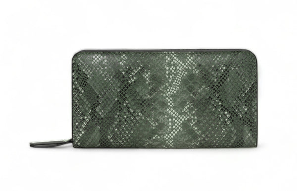 Azurea: Italian Leather Ladies’ Wallet (Green)