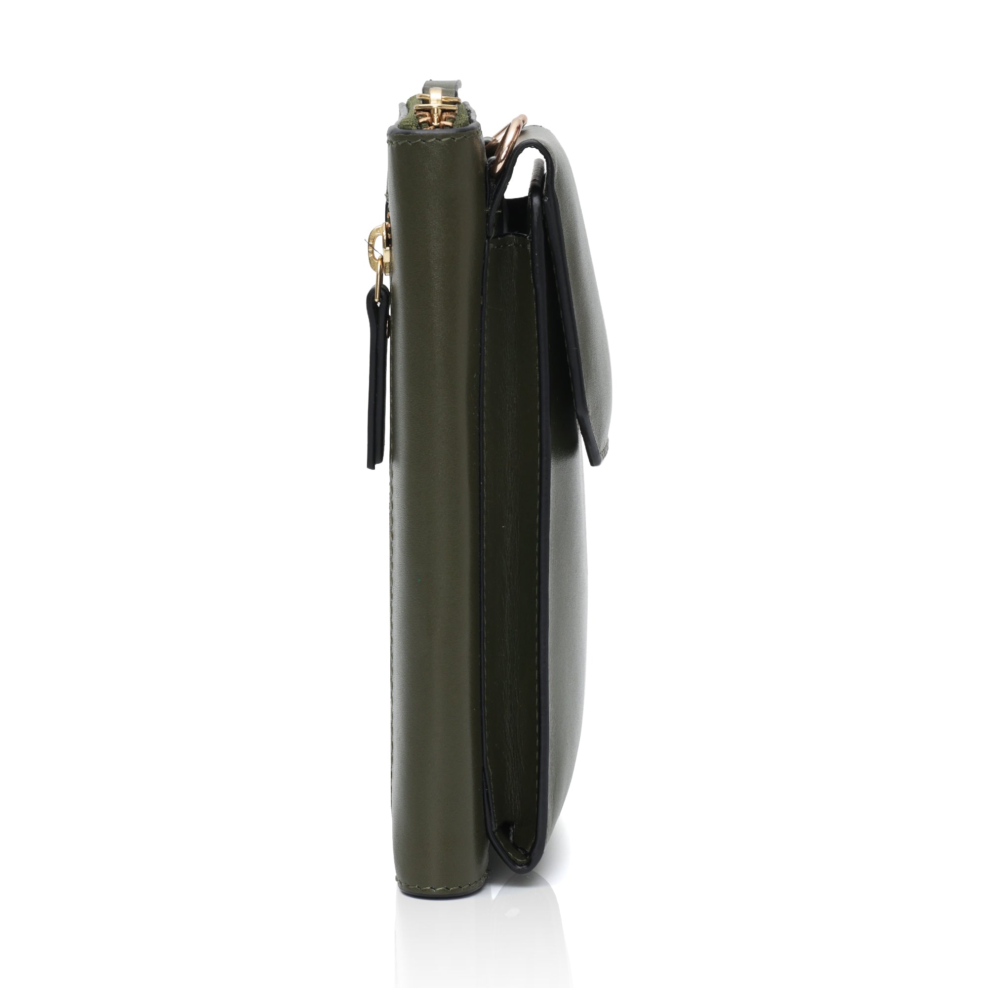Halo: Mobile Wallet Crossbody Bag (Olive Green)