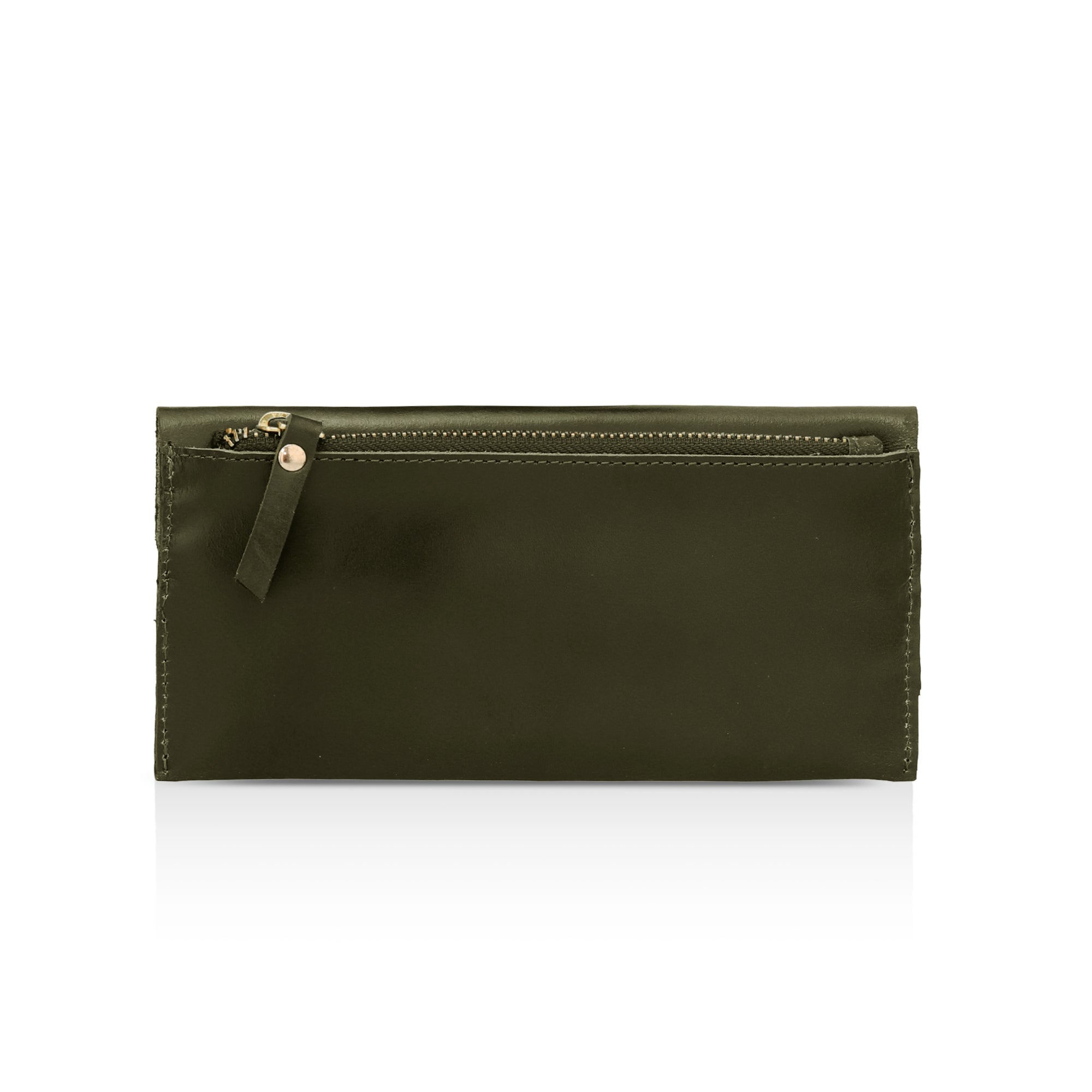 Glassique: Envelope Womens' Wallet (Olive)