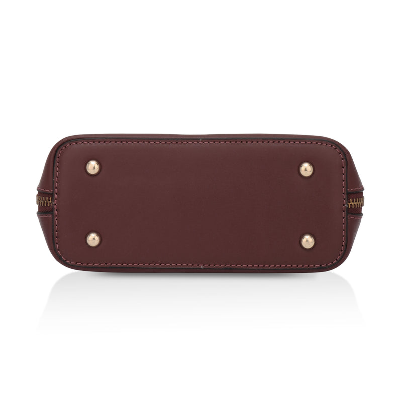 Luxeblend: Full Grain Leather Crossbody Bag (Tan)