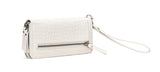 Panache: Double Zip Womens’ Wallets (Cream)