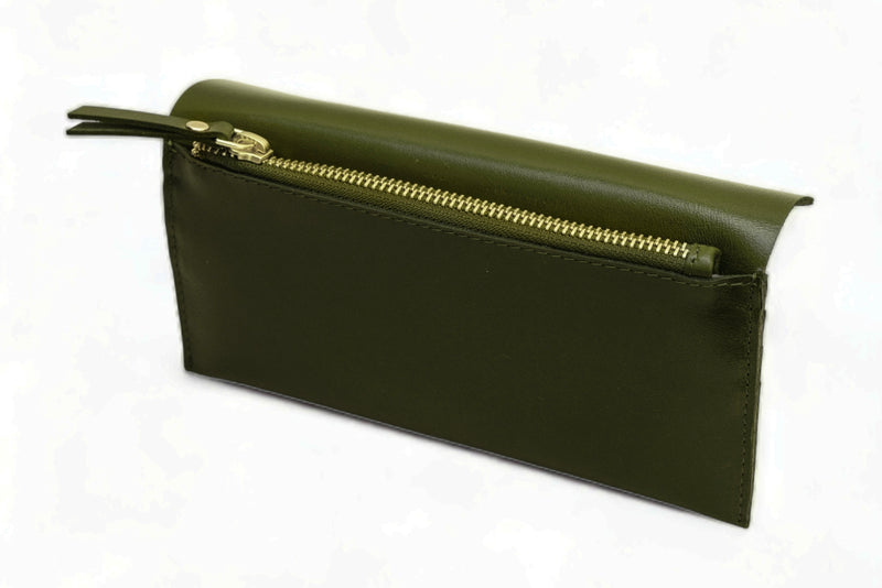 Glassique: Envelope Womens' Wallet (Olive)