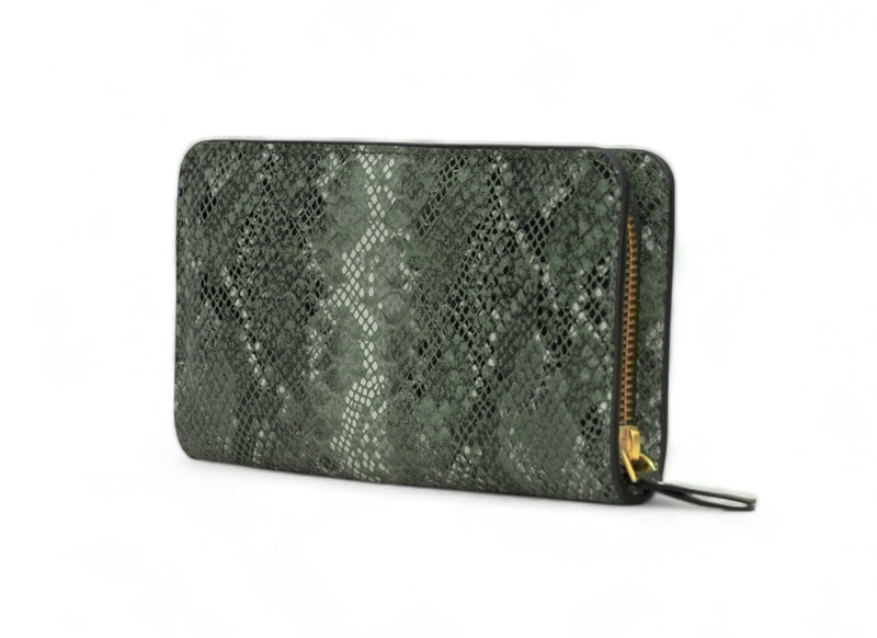 Azurea: Italian Leather Ladies’ Wallet (Green)