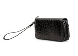 Panache: Double Zip Womens’ Wallets (Black)