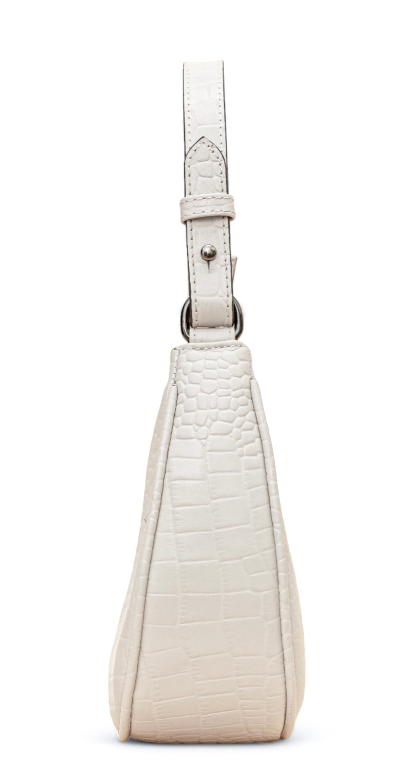 Dazzlo: Luxury Leather Shoulder Bag (Cream)